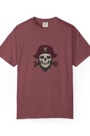 Pirate Skull T-Shirt, Casual Tee for Adventure Lovers, Unisex Apparel