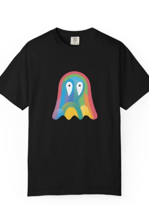 Colorful Ghost Graphic T-Shirt