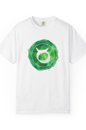 Taurus Symbol Zodiac Sign Tee, Garment-Dyed T-Shirt
