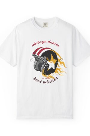 Vintage Helmet Graphic T-Shirt