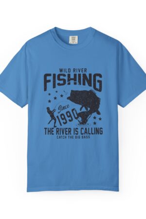 Fishing Theme Unisex T-Shirt - "The River is Calling"