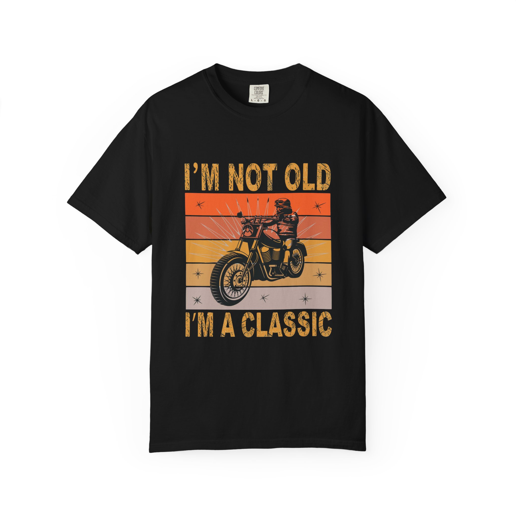 Classic Motorcycle T-Shirt - 'I’m Not Old, I’m A Classic'